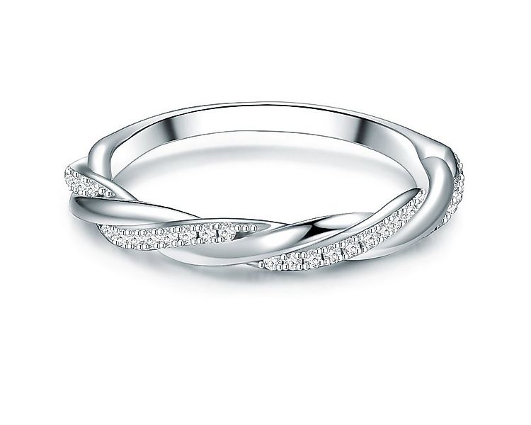 Trilani Silberring silber, mit Zirkonia günstig online kaufen