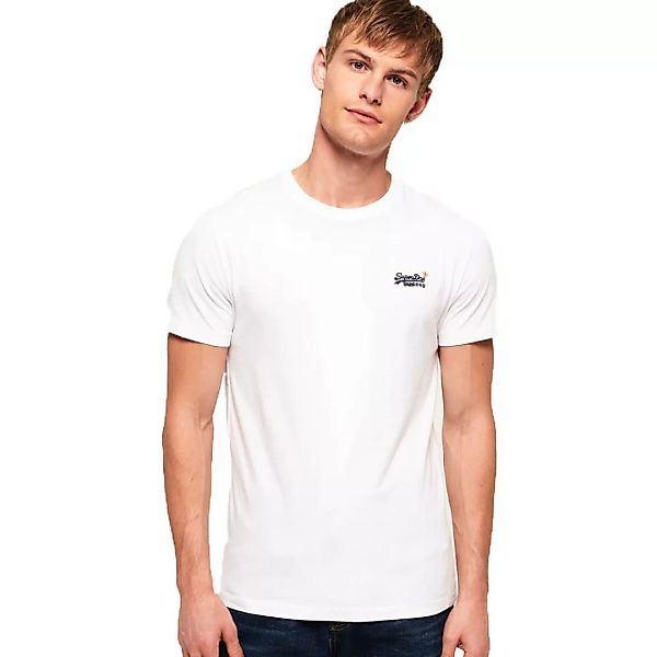 Superdry Orange Label Vintage Embroidered Kurzarm T-shirt 2XL Blanc Optic günstig online kaufen