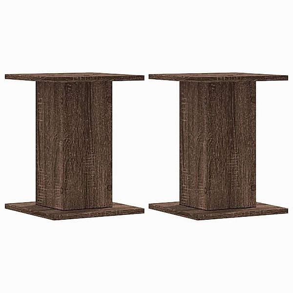 vidaXL Blumenständer Pflanzenständer 2 Stk. Eichen-Optik günstig online kaufen