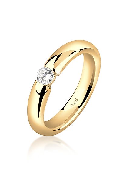 Nenalina Verlobungsring Damenring Solitär mit Zirkonia günstig online kaufen