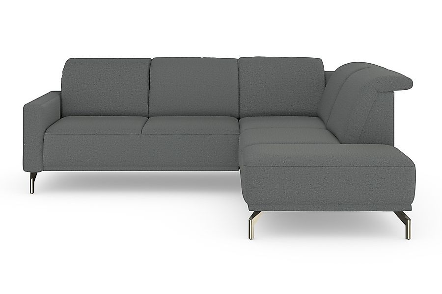 sit&more Ecksofa »Bailando L-Form«, wahlweise mit Kopfteilverstellung und V günstig online kaufen