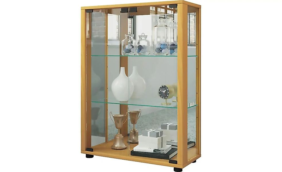 Vitrine  Sintalo ¦ holzfarben ¦ Maße (cm): B: 60 H: 80 T: 25.0 Schränke > V günstig online kaufen