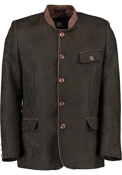 OS Trachten Trachtenjanker Wumgake Trachtensakko mit 3 Pattentaschen, Stick günstig online kaufen