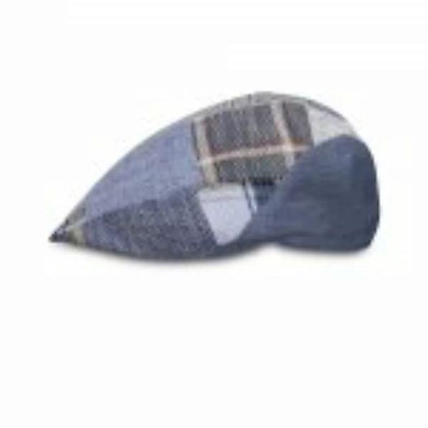 Spo.Patchwork-Mütze,Blau,56/57 günstig online kaufen