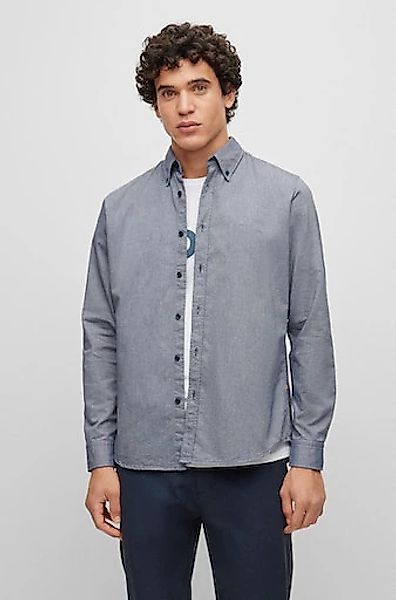 BOSS ORANGE Langarmshirt "Rickert", mit Label-Stickerei auf der Brust günstig online kaufen