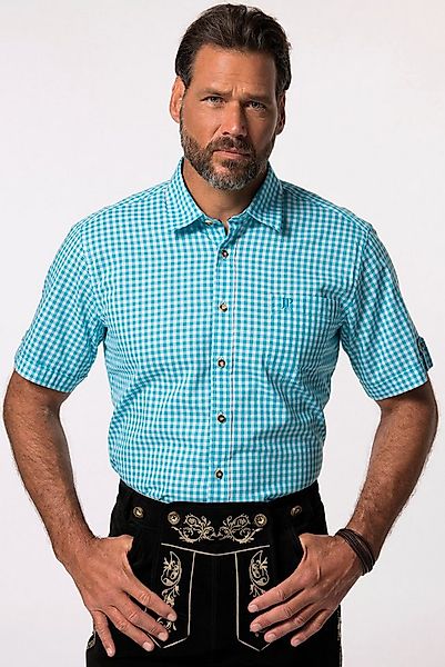 JP1880 Kurzarmhemd bis 7XL Halbarm-Trachtenhemd Karo-Muster günstig online kaufen