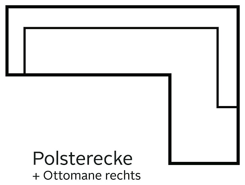 exxpo - sofa fashion Ecksofa "Salerno, klassisch modernes Funktionssofa, ho günstig online kaufen