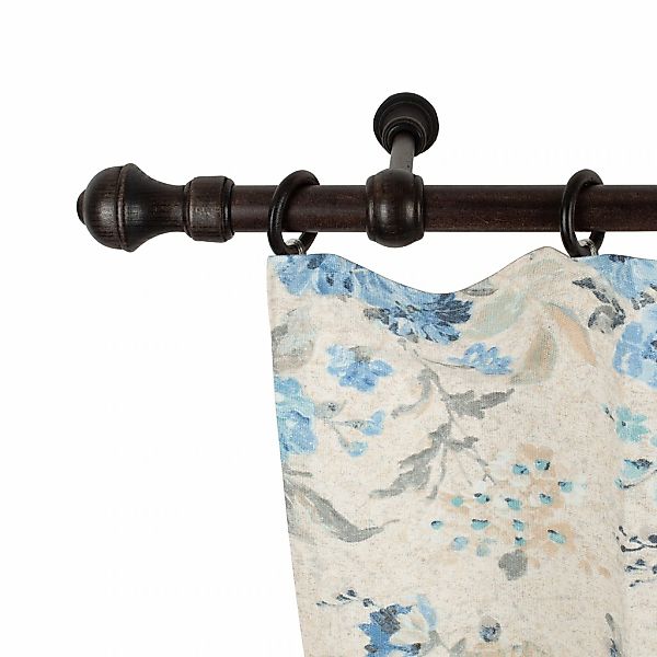 SN DECO GROUP Gardinenstange "Ares" 1 läufig-läufig Fixmaß 28 mm, Holz, ver günstig online kaufen