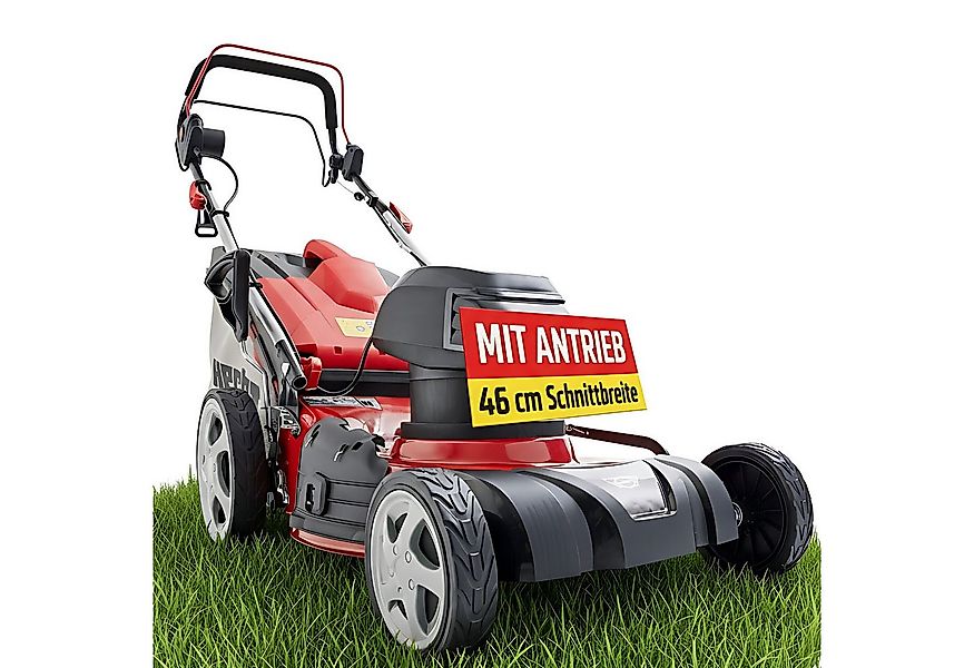 Hecht Elektrorasenmäher mit Radantrieb 1800 W 5in1 50 Liter Fangkorb, 46 cm günstig online kaufen