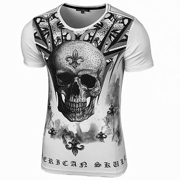 Baxboy T-Shirt Baxboy T-Shirt mit aufwendigem Strass-Design 2312 günstig online kaufen