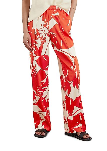 Marc O'Polo Stoffhose Mit Allover-Print, glatte günstig online kaufen