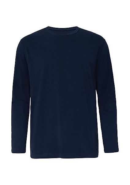 s.Oliver Langarmshirt T-Shirt Softes Longsleeve mit Crew Neck und Logo-Patc günstig online kaufen