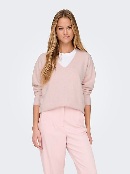 ONLY V-Ausschnitt-Pullover ONLRICA LIFE L/S V-NECK günstig online kaufen