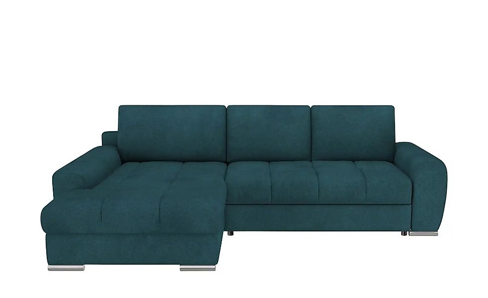 bobb Ecksofa  Soumia ¦ türkis/petrol ¦ Maße (cm): B: 283 H: 91 T: 181.0 Pol günstig online kaufen