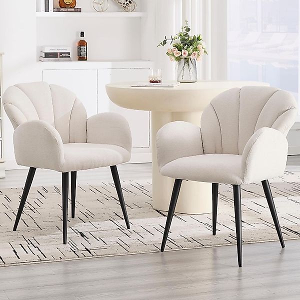 CHAIRUS Esszimmerstuhl 2/4er Set Chenille-Stühle mit günstig online kaufen
