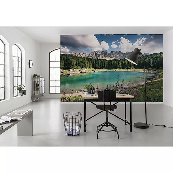 KOMAR Vlies Fototapete - Dolomitenjuwel - Größe 450 x 280 cm mehrfarbig günstig online kaufen