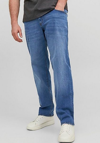 Jack & Jones PlusSize Tapered-fit-Jeans JJIMIKE mit Abriebeffekten und funk günstig online kaufen