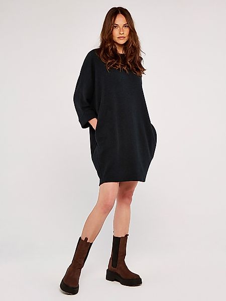 Apricot Strickkleid Cocoon-Design, mit Umschlagärmeln günstig online kaufen