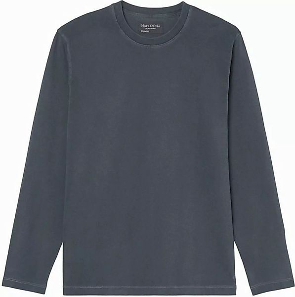 Marc O'Polo Langarmshirt T-shirt, long sleeve, crew neck, embroidery günstig online kaufen