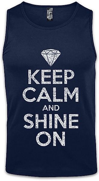 Urban Backwoods Tanktop Keep Calm And Shine On Ärmelloses T-Shirt Diamant D günstig online kaufen