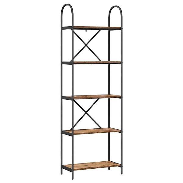 vidaXL Bücherregal Altholz 60 x 30 x 183 cm Holzwerkstoff 879909 günstig online kaufen