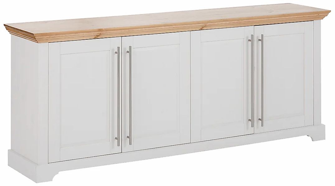 OTTO home Kommode "Melissa" aus massiver Kiefer, FSC zertifiziert, 4-türig, günstig online kaufen