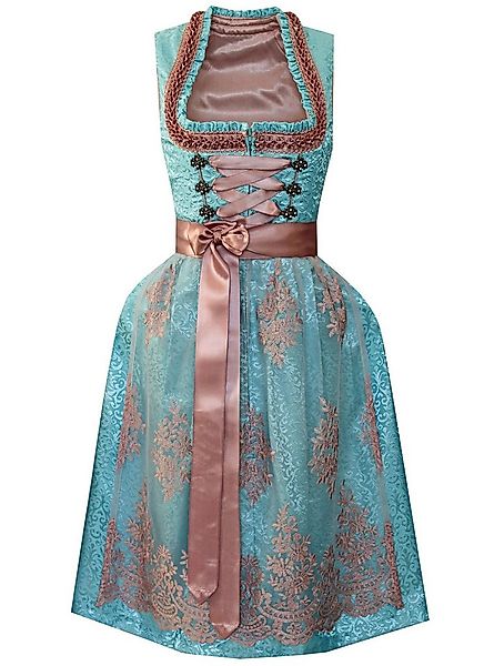 Alpenmärchen Dirndl Dirndl Armanda in türkis - ALM990 günstig online kaufen