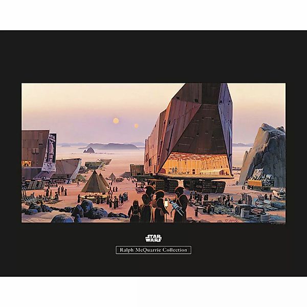 Komar Poster Star Wars Classic RMQ Java Market Star Wars B/L: ca. 50x40 cm günstig online kaufen