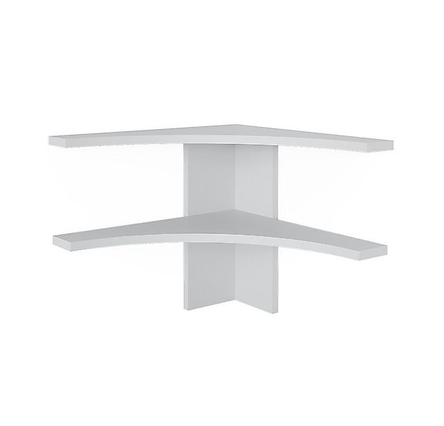 Vicco Eckregal Roman, Weiß, 43.5 x 37 cm, 1-tlg. günstig online kaufen