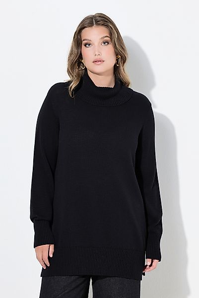 MIAMODA Strickpullover Pullover A-Linie Rollkragen günstig online kaufen