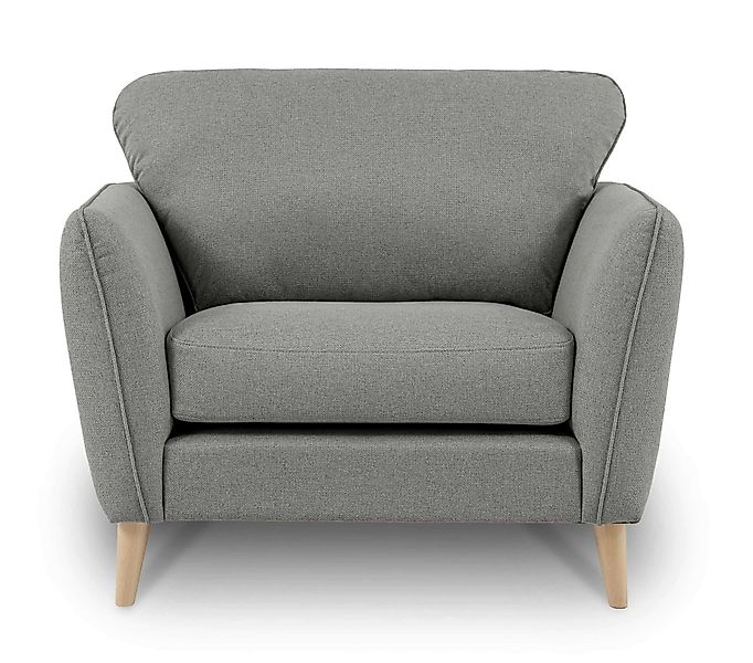 Home affaire Sessel MARSEILLE, Massivholzbeine Eiche, günstig online kaufen