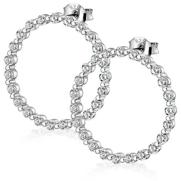 Materia Paar Ohrstecker Ohrringe Damen Kreis günstig online kaufen