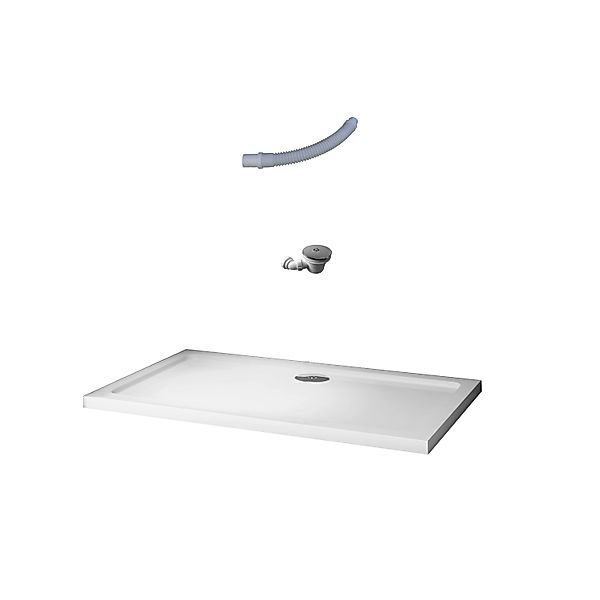 Duschparadies Duschwanne Duschtasse 150x90x3cm für Duschkabine Duschwand Ku günstig online kaufen