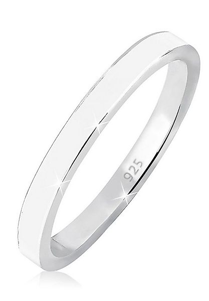 Elli Fingerring Stapelring Basic Emaille 925 Silber günstig online kaufen