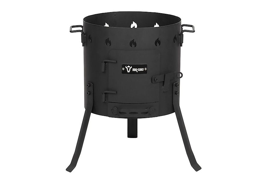 BBQ-Toro Feuerstelle Kazan Ofen Ø 35 cm, Gulaschkessel, Feuerkessel, Outdoo günstig online kaufen
