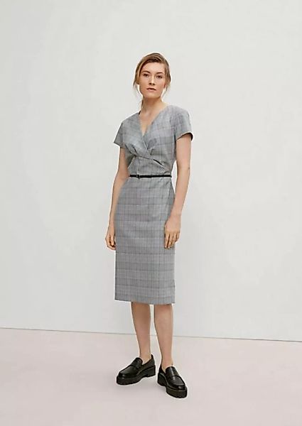 Comma Minikleid Kleid mit Glencheckmuster günstig online kaufen