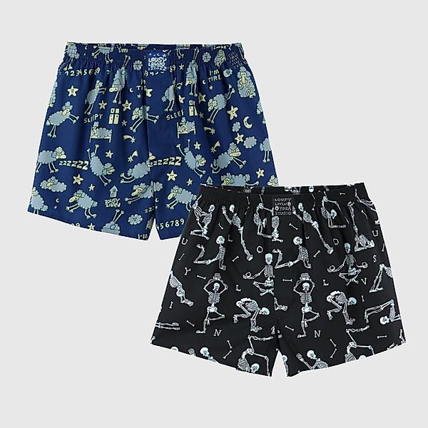 Lousy Livin Boxershorts Lousy Livin 2-Pack günstig online kaufen