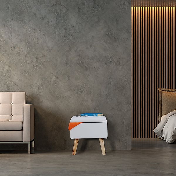 relaxdays Stauraumhocker Sitzhocker mit Stauraum Kunstleder, günstig online kaufen