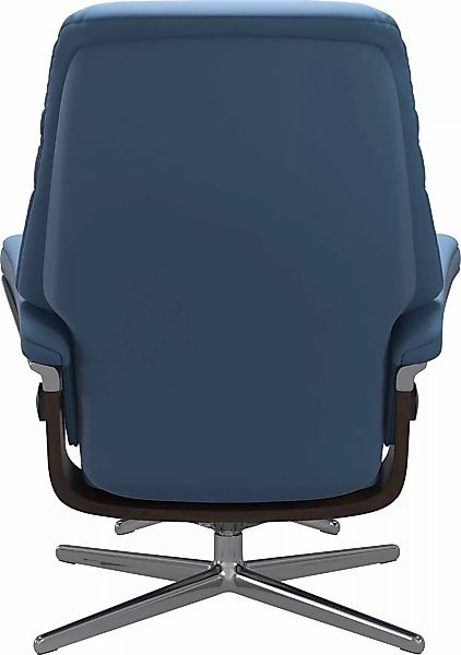 Stressless Fußhocker "Sunrise", mit Cross Base, Größe S, M & L, Holzakzent günstig online kaufen