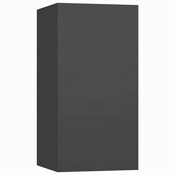 furnicato TV-Schrank Grau 30,5x30x60 cm Holzwerkstoff (1-St) günstig online kaufen