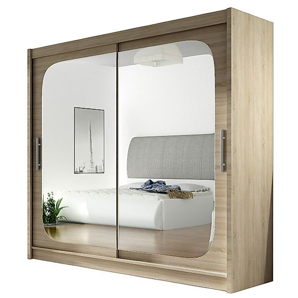 MIRJAN24 Kleiderschrank London VIII (mit Schiebetüren, günstig online kaufen