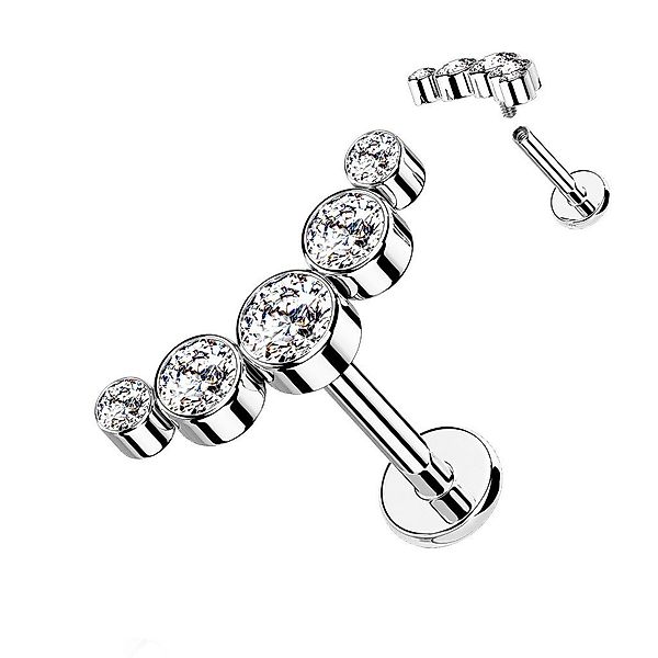 Taffstyle Piercing-Set Piercing Ohr Bogen flach günstig online kaufen