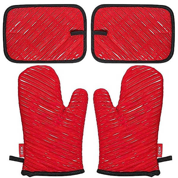 DEIK Topfhandschuhe, (4er Set, Rutschfestes Silikon günstig online kaufen