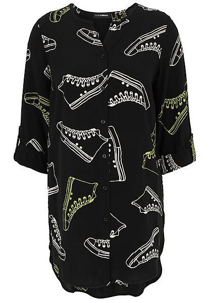 Doris Streich Klassische Bluse mit markantem Sneakers-Print günstig online kaufen