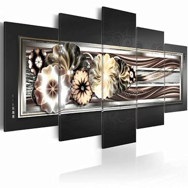 artgeist Wandbild In platinum waves mehrfarbig Gr. 200 x 100 günstig online kaufen