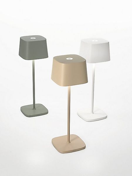 Zafferano LED Tischleuchte Ofelia Pro, LED fest integriert, Kaltweiß, Warmw günstig online kaufen