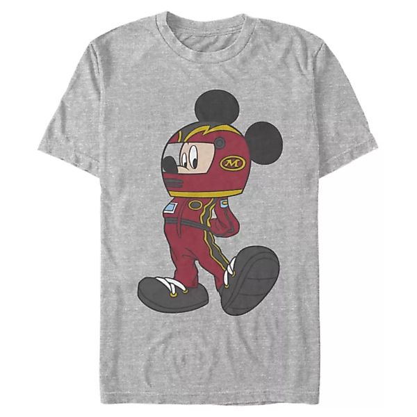 Disney - Micky Maus - Micky Maus Mickey Racecar Driver - Männer T-Shirt günstig online kaufen