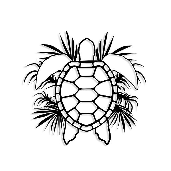 Decortie Wanddekoobjekt Nr.26 Schildkröte 50 x günstig online kaufen