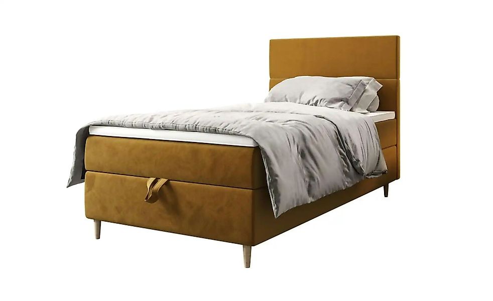 Boxbett mit Stauraum Flo ¦ gelb ¦ Maße (cm): B: 120 H: 114 Betten > Komfort günstig online kaufen
