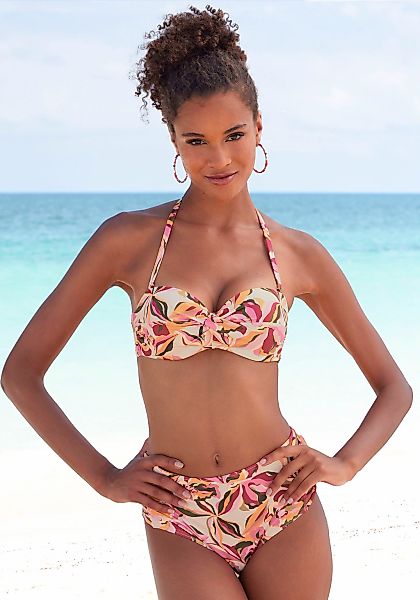 s.Oliver Bügel-Bandeau-Bikini-Top "Bauhinia" im floralen Design günstig online kaufen